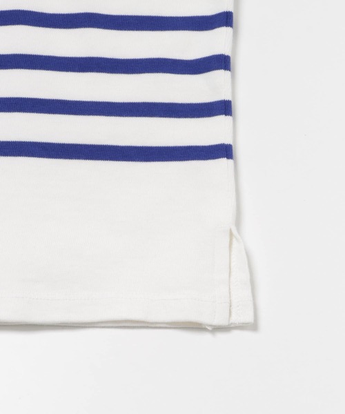 URBAN RESEARCH(アーバンリサーチ)の「USAコットンバスクTシャツ(Tシャツ/カットソー・メンズ・オフホワイト/ブラック系その他/チャコールグレー/カーキ/ホワイト系その他/ブルー系その他・SMALL/MEDIUM/LARGE)」の8枚目の写真