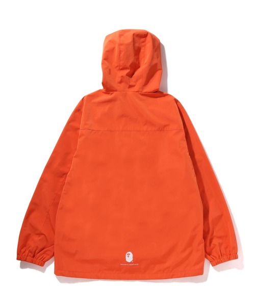A BATHING APE(アベイシングエイプ)の「GO APE POINTER COLLEGE HOODIE JACKET(ミリタリージャケット・メンズ・オレンジ/ブラック・LARGE/MEDIUM)」の4枚目の写真