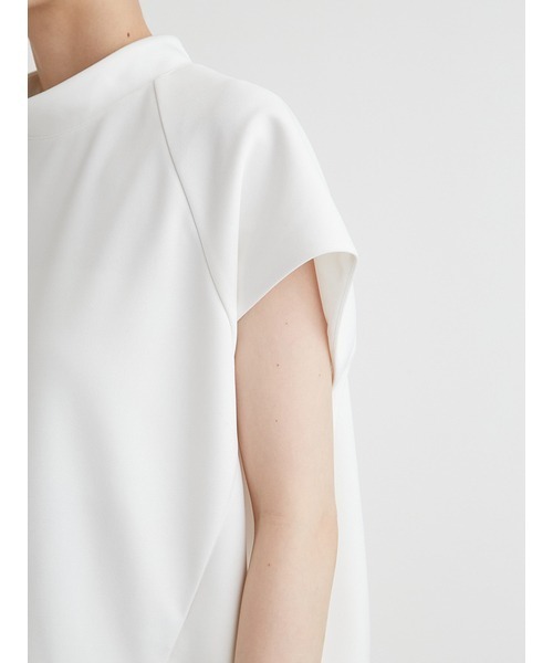 emmi(エミ)の「eco ダンボールニットコクーンプルオーバー(Tシャツ/カットソー・レディース・ネイビー/ホワイト・FREE)」の10枚目の写真