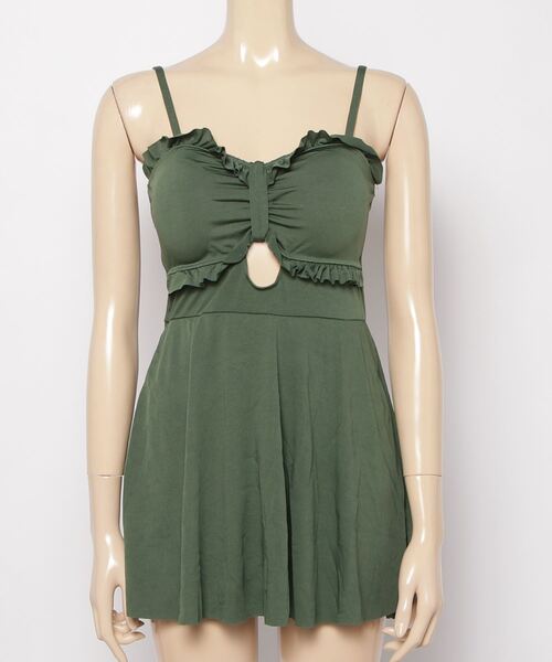 ワンピース色々7点セット! レース切替配色シャツワンピース | outlet | axes femme online shop
