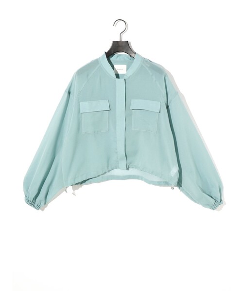 セール】MIDIUMISOLID Lady's シアーブルゾン（ダウンジャケット