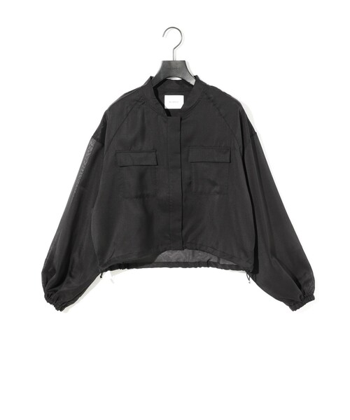 新品 MIDIUMISOLID for Ladies シアーブルゾン セール】MIDIUMISOLID Lady's シアーブルゾン（ダウンジャケット