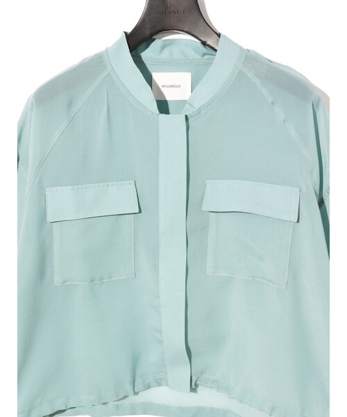 セール】MIDIUMISOLID Lady's シアーブルゾン（ダウンジャケット