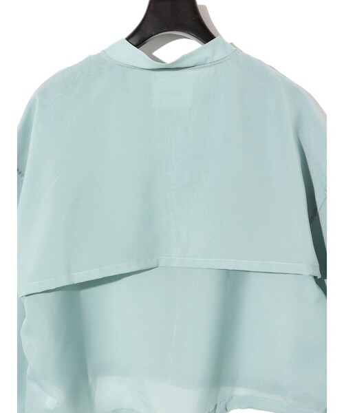 セール】MIDIUMISOLID Lady's シアーブルゾン（ダウンジャケット