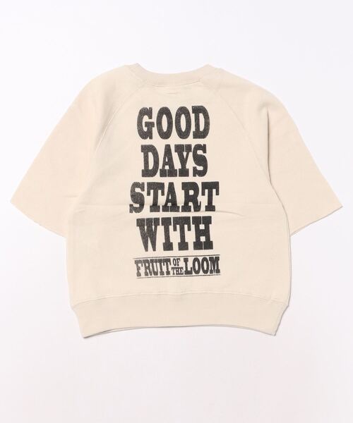 FRUIT OF THE LOOM(フルーツオブザルーム)の「FTL × PEANUTS半袖スウェット / コラボ / ピーナッツ / スヌーピー / 半袖 / プリント / カジュアル / ユニセックス(Tシャツ/カットソー・キッズ・A/B/C/D/E・S/M/L)」の6枚目の写真