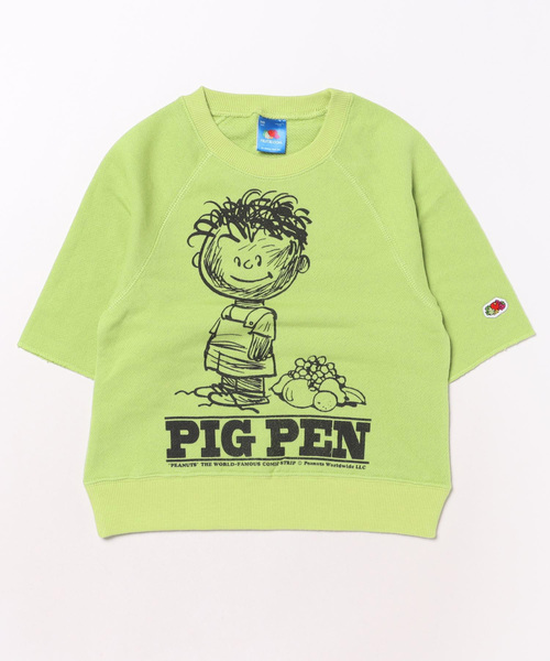 FRUIT OF THE LOOM(フルーツオブザルーム)の「FTL × PEANUTS半袖スウェット / コラボ / ピーナッツ / スヌーピー / 半袖 / プリント / カジュアル / ユニセックス(Tシャツ/カットソー・キッズ・A/B/C/D/E・S/M/L)」の13枚目の写真