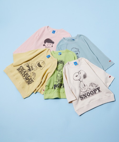 セール】FTL × PEANUTS半袖スウェット（Tシャツ/カットソー