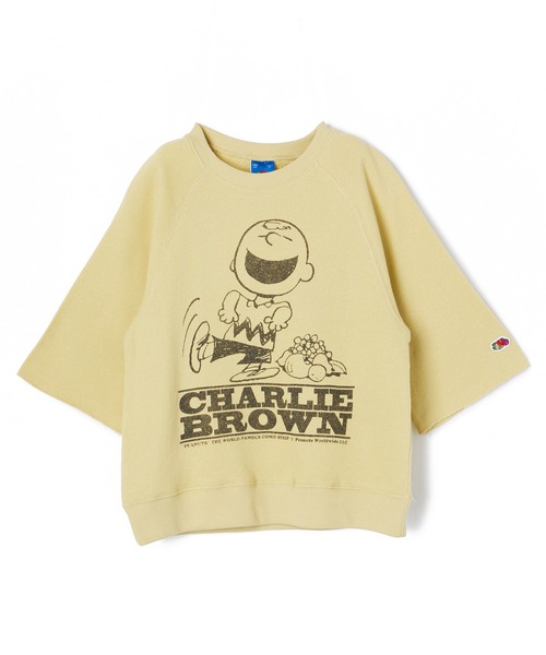 FRUIT OF THE LOOM(フルーツオブザルーム)の「FTL × PEANUTS半袖スウェット / コラボ / ピーナッツ / スヌーピー / 半袖 / プリント / カジュアル / ユニセックス(Tシャツ/カットソー・キッズ・A/B/C/D/E・S/M/L)」の17枚目の写真
