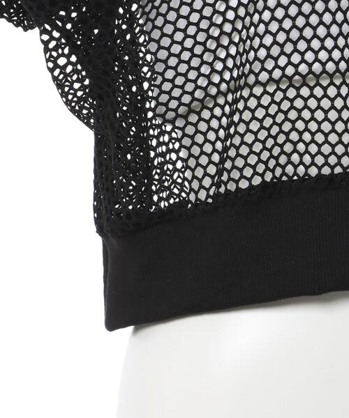 INGNI（イング）の「袖ラインメッシュプルオーバー（その他トップス・レディース・ブラック/オフホワイト・M）」の12枚目の写真