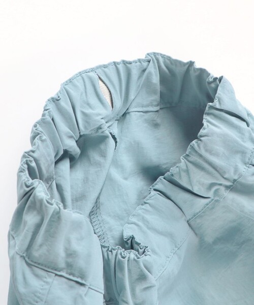 BRANSHES（ブランシェス）の「【水陸両用/撥水加工】裾フリルショートパンツ（その他パンツ・キッズ・カラフル/ピンクベージュ/ブルー・110/90/130/150/120/100/140）」の16枚目の写真