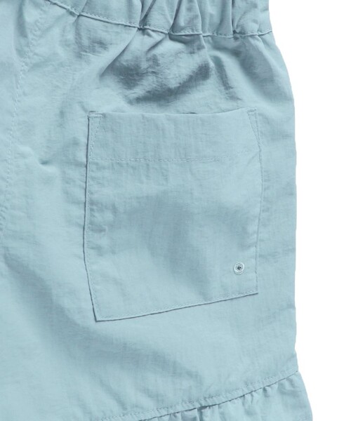 BRANSHES（ブランシェス）の「【水陸両用/撥水加工】裾フリルショートパンツ（その他パンツ・キッズ・カラフル/ピンクベージュ/ブルー・110/90/130/150/120/100/140）」の9枚目の写真