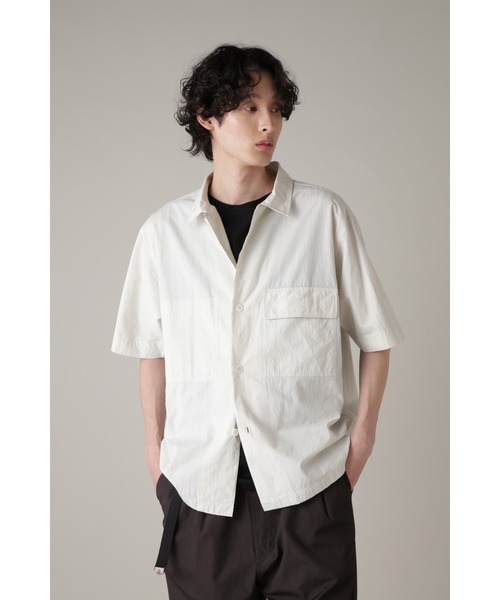 MHL LIGHTWEIGHT COTTON LINEN コットン、リネンシャツ