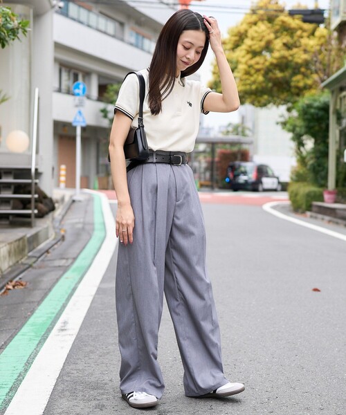 ポロシャツ ポロ U.S. POLO ASSN. × PUBLUX/ユーエスポロアッスン 別注 ケーブルニット ポロシャツ　限定展開 レディース U.S. POLO ASSN. ポロシャツ ポロ × PUBLUX/ユーエスポロアッ