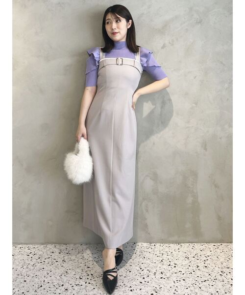 MERCURYDUO（マーキュリーデュオ）の「フェイクファーミニBAG（ハンドバッグ・レディース・ブルー/ブラウン/オフホワイト/ライトグレー/ピンク・FREE）」の9枚目の写真