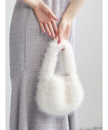 MERCURYDUO | フェイクファーミニBAG(ハンドバッグ)