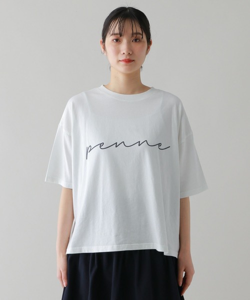 セール】《natural by clip》アソートロゴプリントTシャツ（T