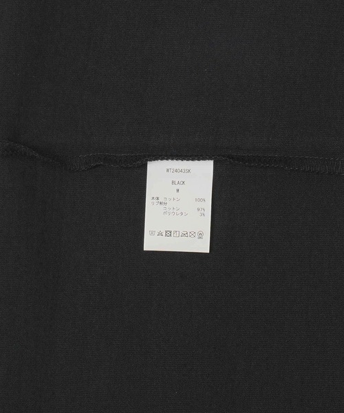 WILD THINGS(ワイルドシングス)の「WILDTHINGS WILD CAT WT24043SK(Tシャツ/カットソー・メンズ・ホワイト/ブラック/カーキ・L/M/XL)」の6枚目の写真