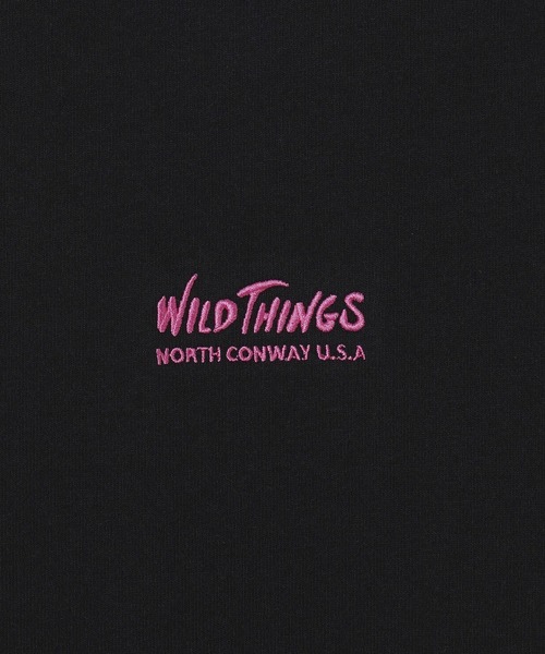 WILD THINGS(ワイルドシングス)の「WILDTHINGS WILD CAT WT24043SK(Tシャツ/カットソー・メンズ・ホワイト/ブラック/カーキ・L/M/XL)」の4枚目の写真