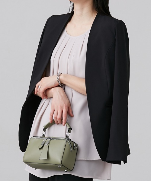 slattgir(スラットジール)の「高身長 ジョーゼットノースリーブタックブラウス (トールサイズ)(シャツ/ブラウス・レディース・ブラック/グレイッシュベージュ/ブルーグリーン/マスタード/ブルー系/ネイビー/ミント・M/L/LL/3L/4L/5L/T3L/T5L/T4L/TLL/TM/TL)」の17枚目の写真