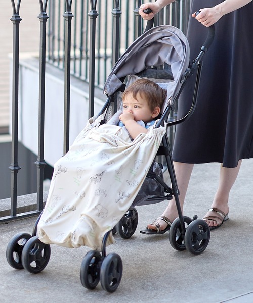 Rosemadame（ローズマダム）の「どうぶつ柄マルチケープ（接触冷感・UVカット・抗菌防臭）（授乳ケープ/授乳クッション・レディース・ライトグレー/ベージュ・FREE）」の18枚目の写真