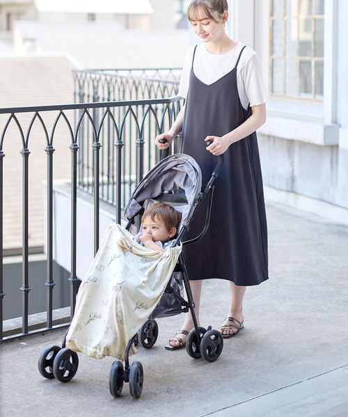 Rosemadame（ローズマダム）の「どうぶつ柄マルチケープ（接触冷感・UVカット・抗菌防臭）（授乳ケープ/授乳クッション・レディース・ライトグレー/ベージュ・FREE）」の19枚目の写真