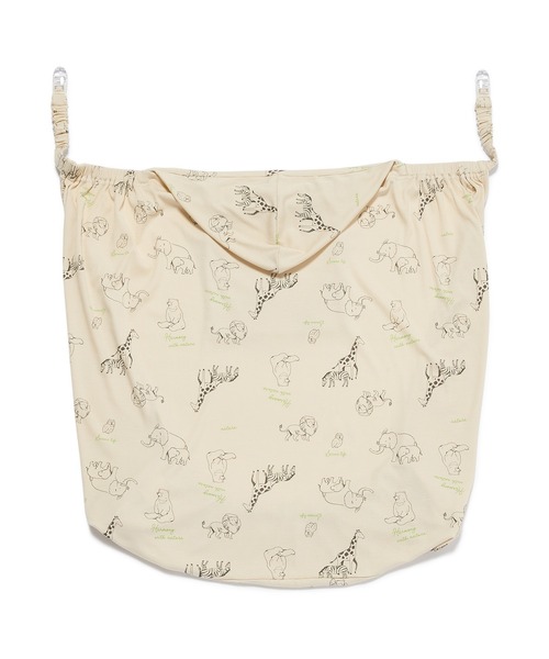 Rosemadame（ローズマダム）の「どうぶつ柄マルチケープ（接触冷感・UVカット・抗菌防臭）（授乳ケープ/授乳クッション・レディース・ライトグレー/ベージュ・FREE）」の14枚目の写真