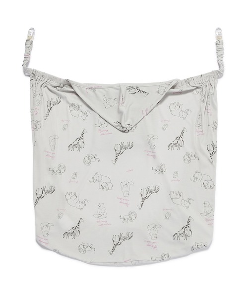 Rosemadame（ローズマダム）の「どうぶつ柄マルチケープ（接触冷感・UVカット・抗菌防臭）（授乳ケープ/授乳クッション・レディース・ライトグレー/ベージュ・FREE）」の15枚目の写真