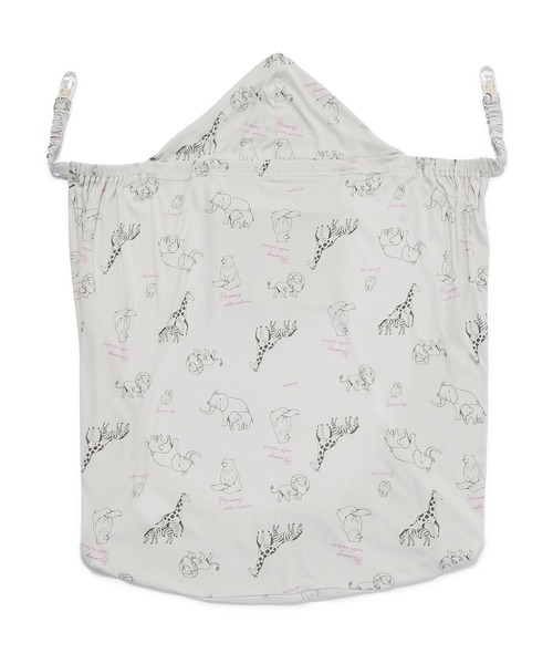 Rosemadame（ローズマダム）の「どうぶつ柄マルチケープ（接触冷感・UVカット・抗菌防臭）（授乳ケープ/授乳クッション・レディース・ライトグレー/ベージュ・FREE）」の16枚目の写真