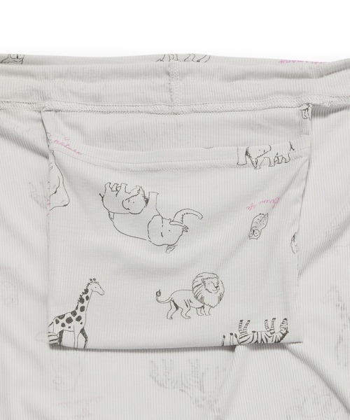 Rosemadame（ローズマダム）の「どうぶつ柄マルチケープ（接触冷感・UVカット・抗菌防臭）（授乳ケープ/授乳クッション・レディース・ライトグレー/ベージュ・FREE）」の4枚目の写真