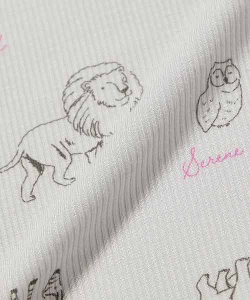 Rosemadame（ローズマダム）の「どうぶつ柄マルチケープ（接触冷感・UVカット・抗菌防臭）（授乳ケープ/授乳クッション・レディース・ライトグレー/ベージュ・FREE）」の8枚目の写真