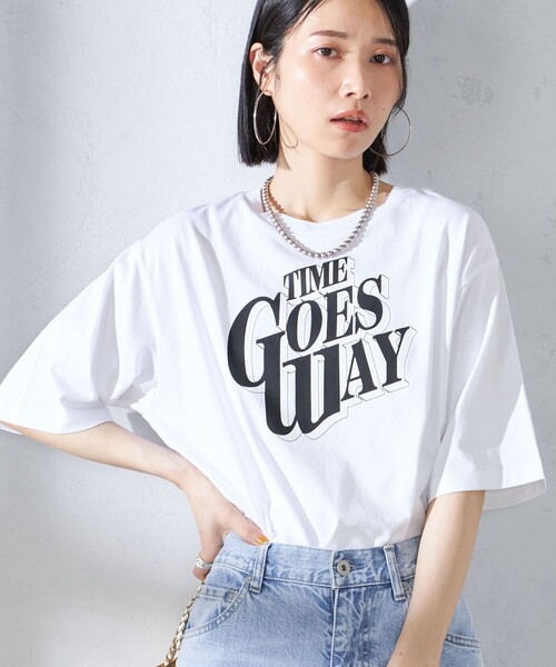 【セール】コーマ 天竺 プリント TEE（Tシャツ/カットソー）｜SHIPS（シップス）