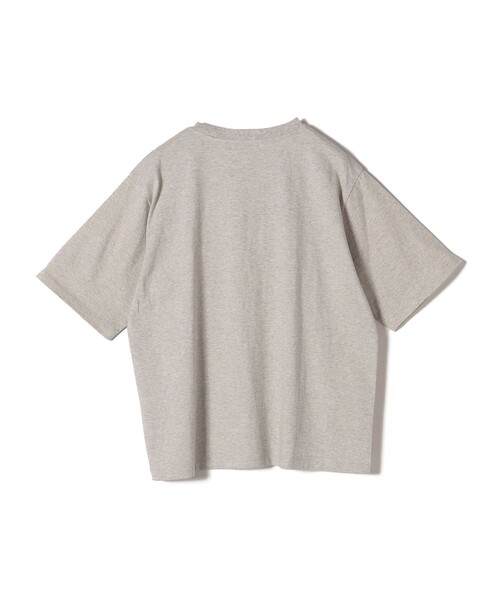 SHIPS(シップス)の「コーマ 天竺 プリント TEE(Tシャツ/カットソー・レディース・シルバーグレー/ライトグレー/ライトホワイト/ホワイト・ONE SIZE)」の10枚目の写真