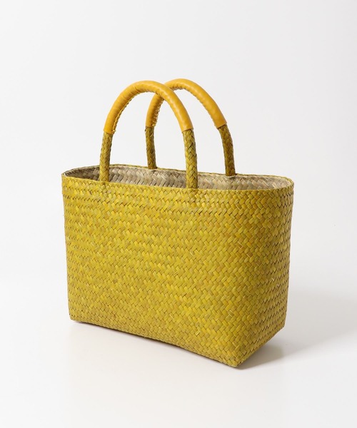 URBAN RESEARCH DOORS（アーバンリサーチドアーズ）の「カラーシーグラストートバッグ（トートバッグ・レディース・ネイビー/マスタード・ONE）」の11枚目の写真