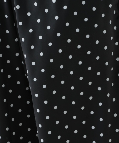 studio CLIP（スタディオクリップ）の「《natural by clip》ドットプリントパンツ（その他パンツ・レディース・ネイビー/ブラック・FREE）」の8枚目の写真