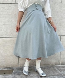 コルセットベルト2wayフレアースカート/F&A/fint