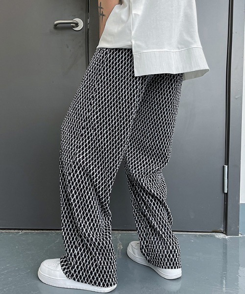 B.R.U(ブル)の「グラフィックイージーパンツ(その他パンツ・メンズ・ブラック/イエロー/ホワイト/カーキ/ブラック系その他/ホワイト系その他・FREE)」の10枚目の写真