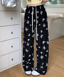 その他パンツ（ブラック/黒色系・フリンジ）ファッション通販