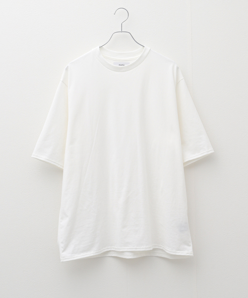 marka（マーカ）の「MARKA / マーカ CREW NECK TEE（Tシャツ/カットソー・メンズ・チャコールグレー/ホワイト・2/3）」の2枚目の写真