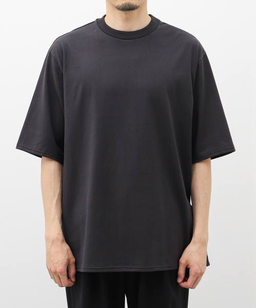 marka（マーカ）の「MARKA / マーカ CREW NECK TEE（Tシャツ/カットソー・メンズ・チャコールグレー/ホワイト・2/3）」の3枚目の写真