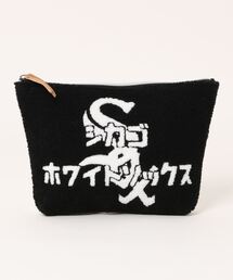 MLB ロゴ ポーチ クリーム色 MLB巾着（S）【入園入学】（ポーチ）｜MLB（メジャーリーグ
