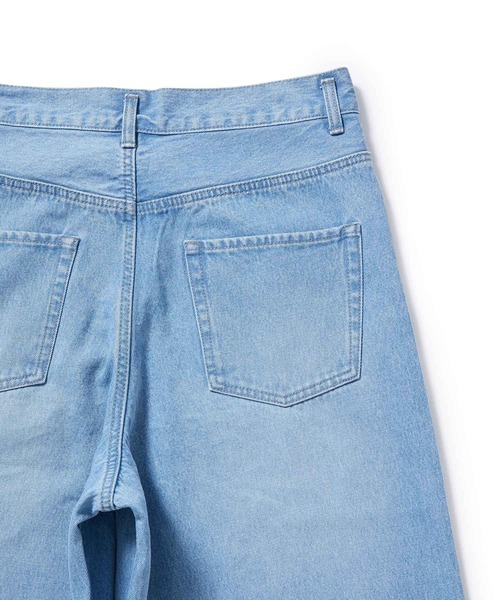 JUNRED（ジュンレッド）の「ロールアップマキシワイドデニムパンツ（デニムパンツ・メンズ・ブラック/サックスブルー・S/M/L）」の9枚目の写真