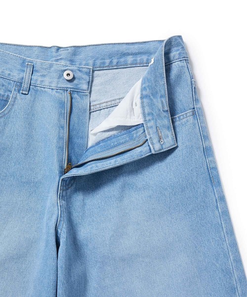 JUNRED（ジュンレッド）の「ロールアップマキシワイドデニムパンツ（デニムパンツ・メンズ・ブラック/サックスブルー・S/M/L）」の8枚目の写真