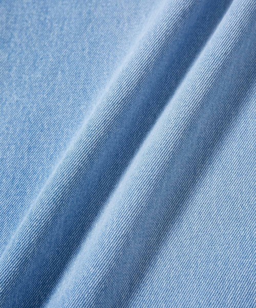 JUNRED（ジュンレッド）の「ロールアップマキシワイドデニムパンツ（デニムパンツ・メンズ・ブラック/サックスブルー・S/M/L）」の7枚目の写真