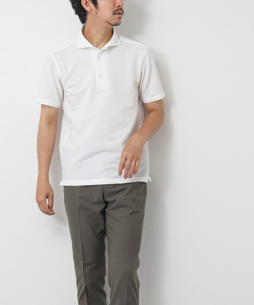 セール】《ビジカジ対応》サッカーワンピースカラーポロシャツ