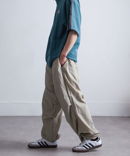 NILWAY(ニルウェイ)の「ミリタリー ニータック メッシュ パラシュートパンツ/ミリタリー パラシュート メッシュパンツ(その他パンツ・メンズ・カーキ/ベージュ/ブラック/アイボリー/グレー・LARGE/X-LARGE/MEDIUM)」の22枚目の写真