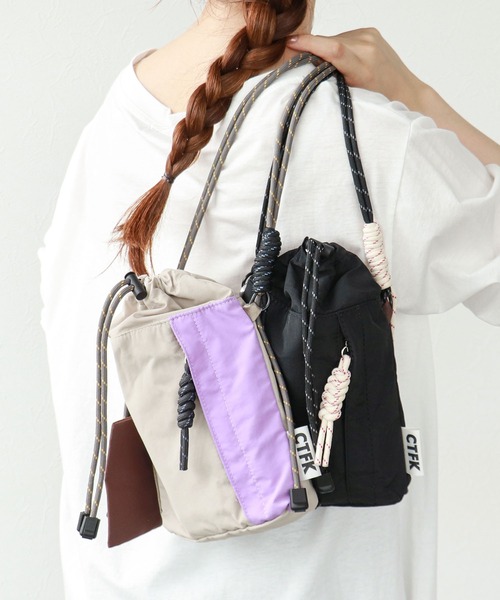 Cepica（セピカ）の「ナイロンハンディーショルダーバッグ（ショルダーバッグ・レディース・グレー/ブラック・FREE）」の20枚目の写真