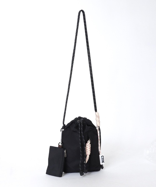 Cepica（セピカ）の「ナイロンハンディーショルダーバッグ（ショルダーバッグ・レディース・グレー/ブラック・FREE）」の5枚目の写真