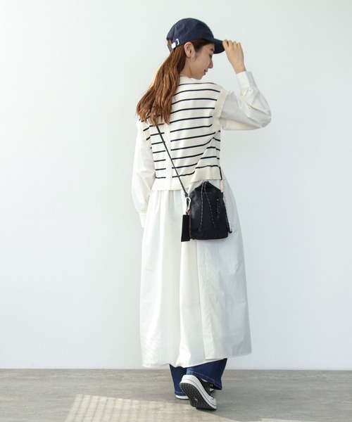 Cepica（セピカ）の「ナイロンハンディーショルダーバッグ（ショルダーバッグ・レディース・グレー/ブラック・FREE）」の18枚目の写真