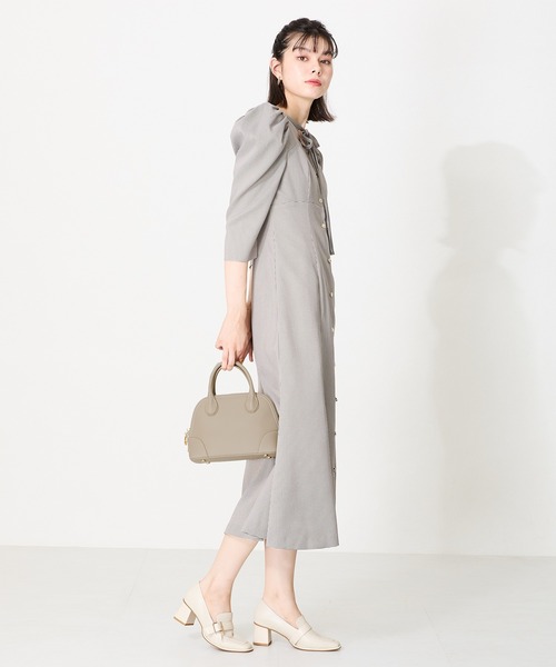 ORiental TRaffic(オリエンタルトラフィック)の「ブガッティ型ハンドバッグ BA-232(ハンドバッグ・レディース・ベージュ/ブラック・フリ-)」の6枚目の写真