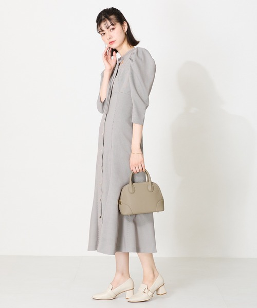 ORiental TRaffic(オリエンタルトラフィック)の「ブガッティ型ハンドバッグ BA-232(ハンドバッグ・レディース・ベージュ/ブラック・フリ-)」の5枚目の写真